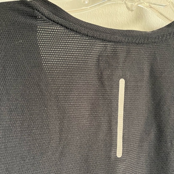 Reebok athletic black womens mesh layering long sleeve tshirt - Picture 6 of 9